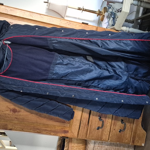 Steve Madden Long Maxi Puffer Jacket Coat Medium - Picture 4 of 6